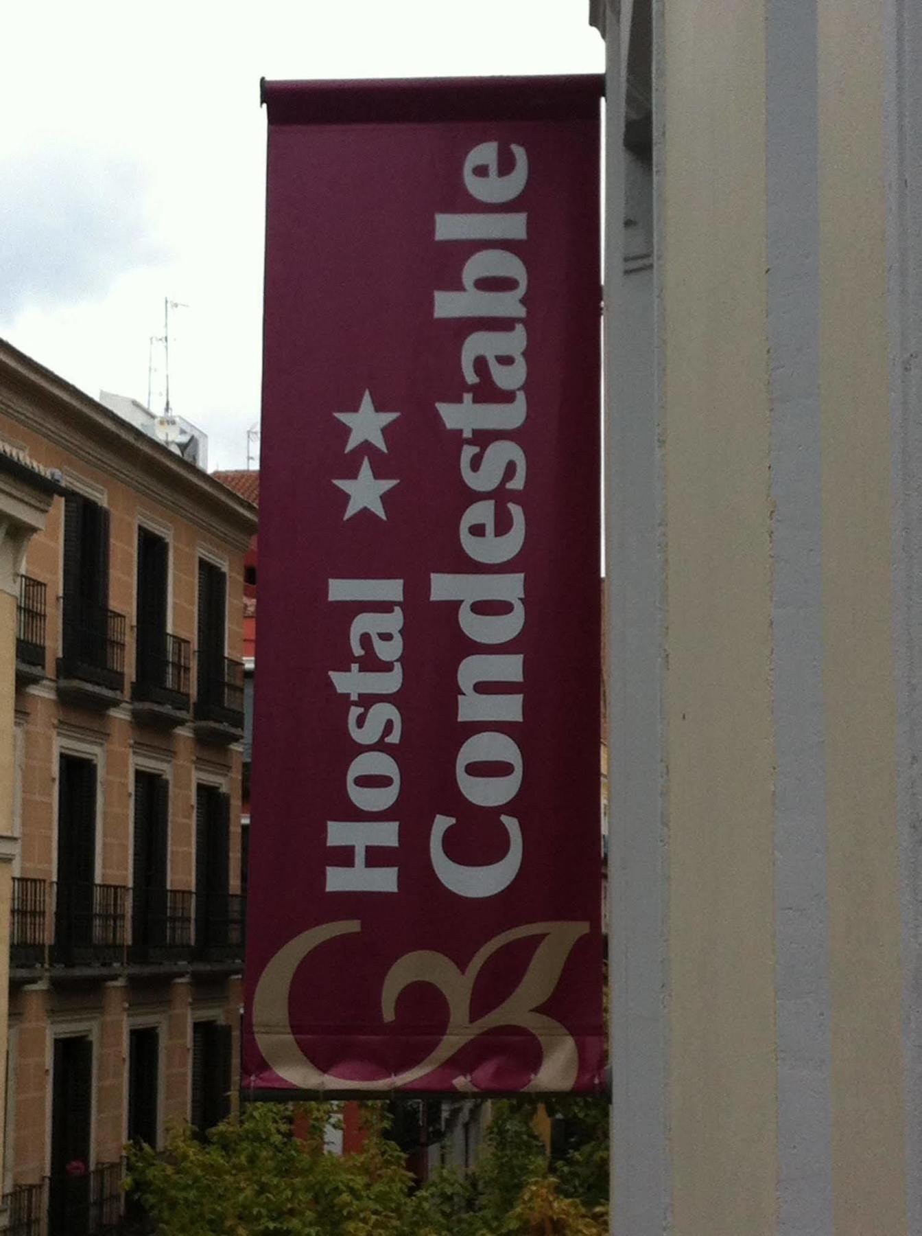 Hostal Condestable Madrid Dış mekan fotoğraf